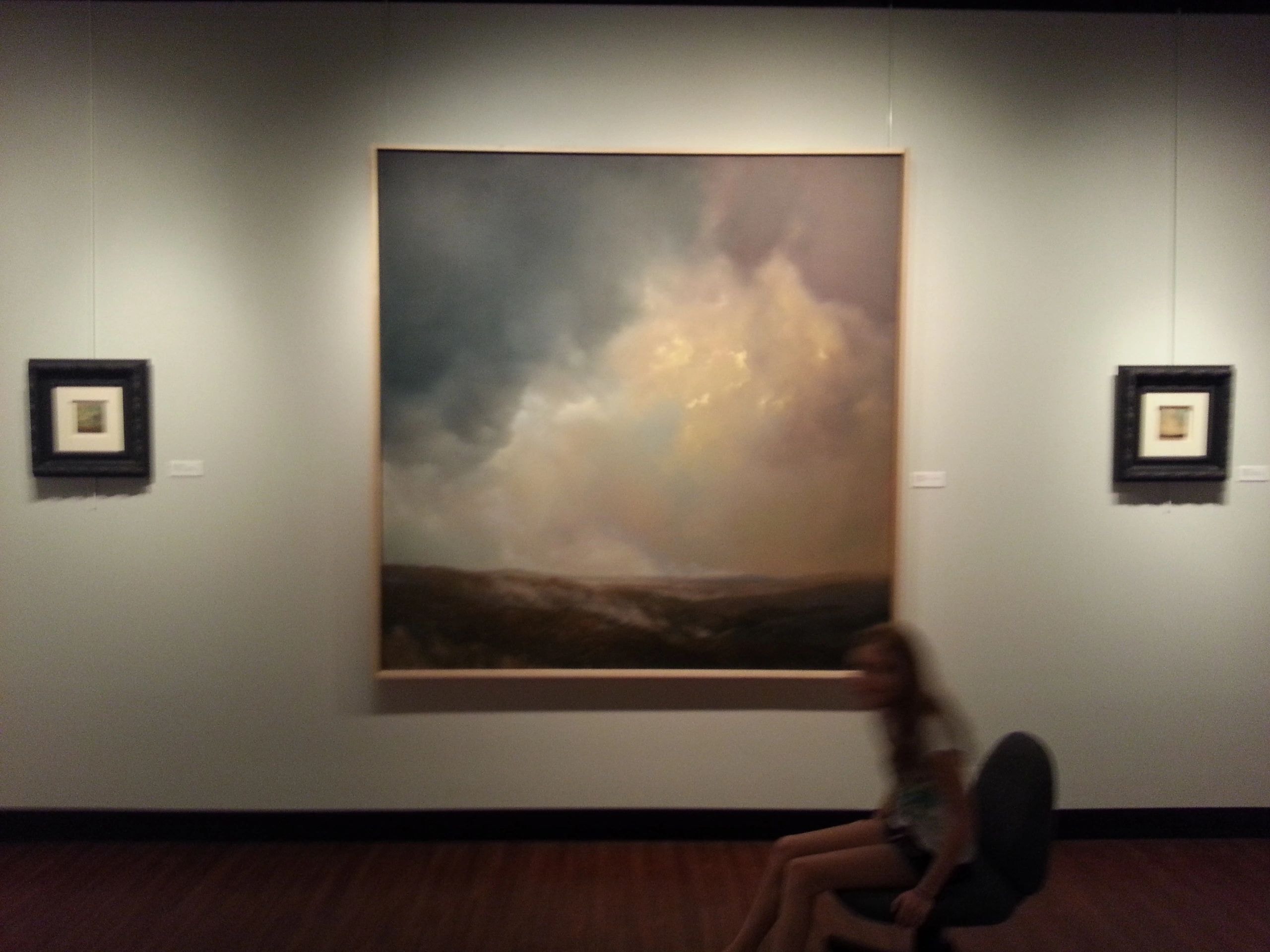 Landscape painting by Christopher Burch, oil on canvas