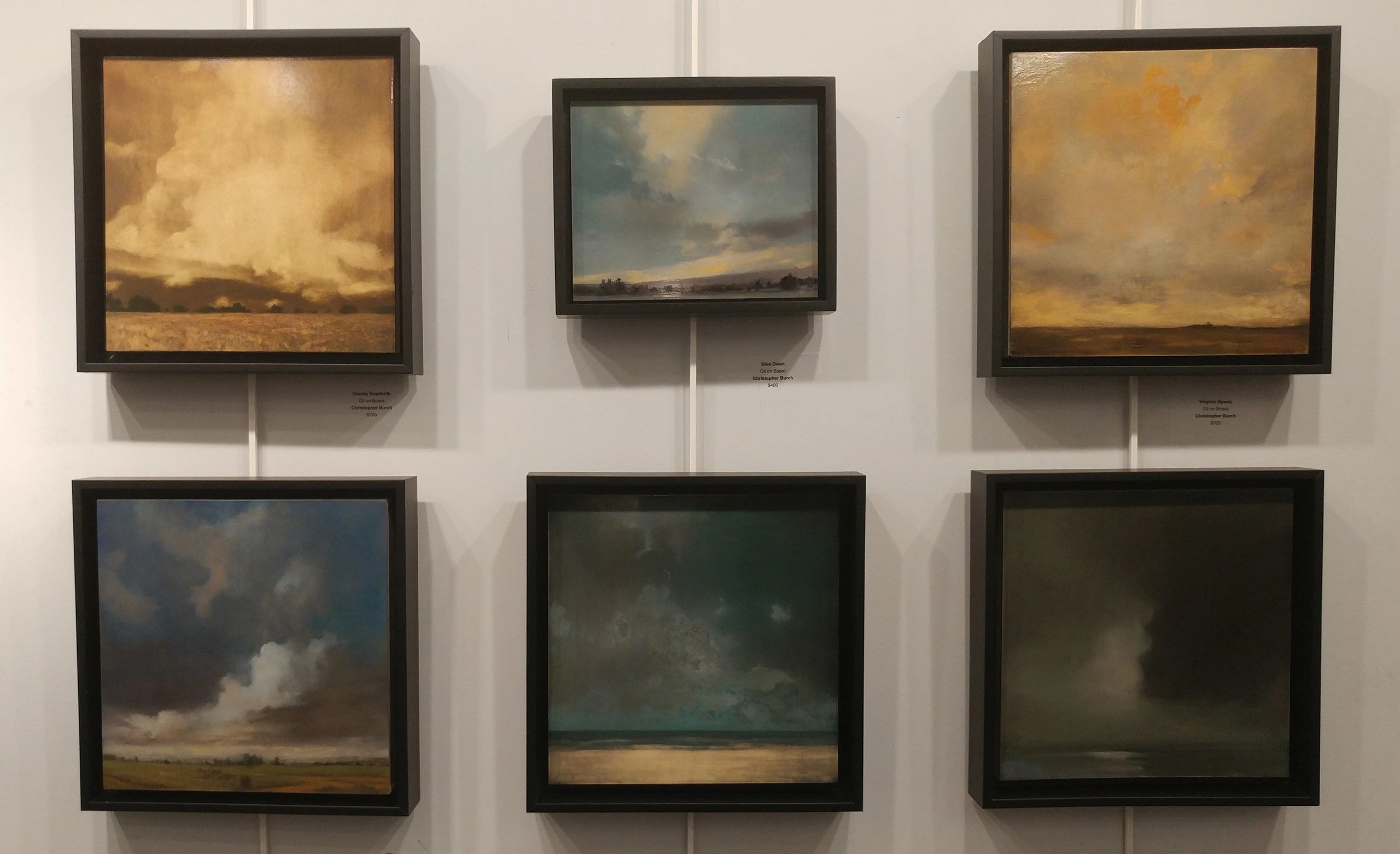 Landscape painting by Christopher Burch, oil on canvas