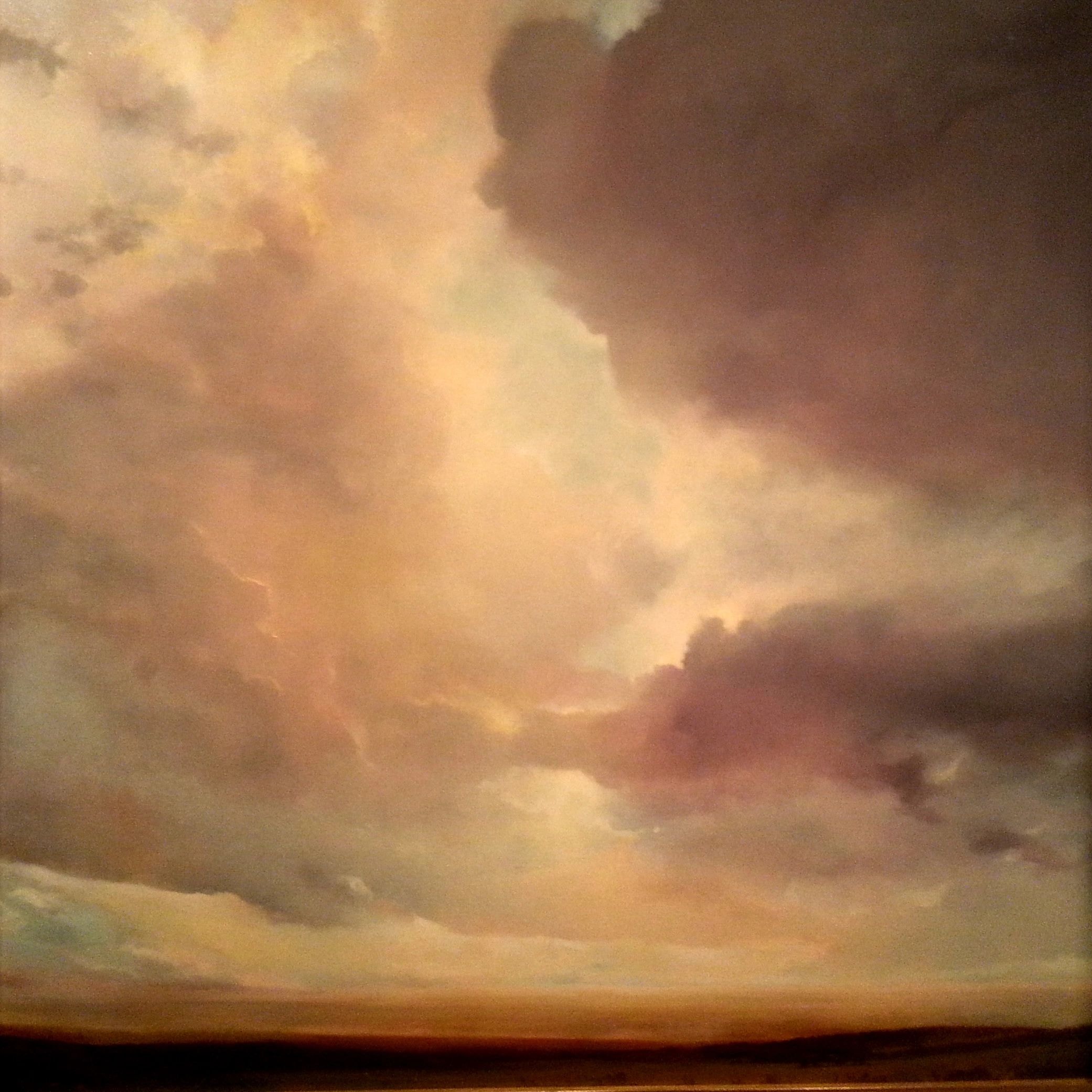 Landscape painting by Christopher Burch, oil on canvas